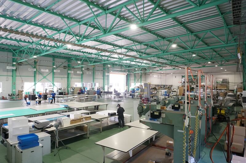 ヤマコー様の工場風景